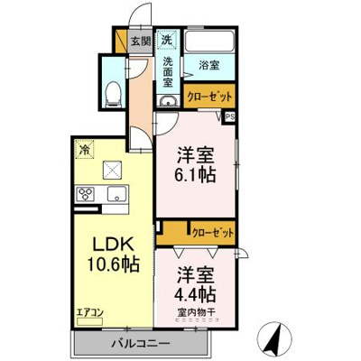 【区画図】 | クラーヴォⅡ