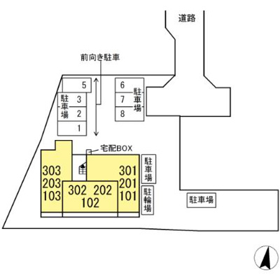 【区画図】 | グリーンヴィラ ピッケル