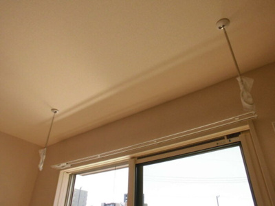 【設備】 | サンモールおおたかの森 | 室内物干し