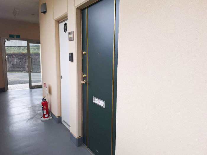 グリーンヒル２１の玄関