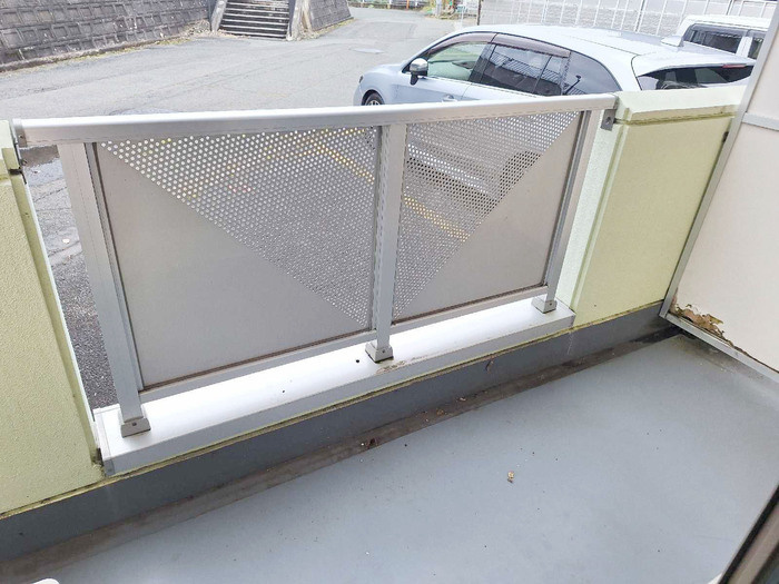 グリーンヒル２１のバルコニー