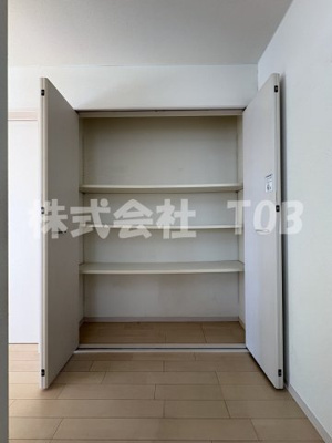 【収納】 | SHUKURA白糸台1号棟 | 1F　17.8帖　収納※クリーニング完了前※