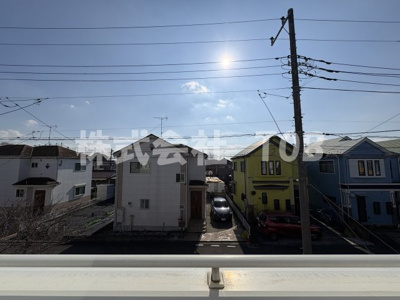 【展望】 | SHUKURA白糸台1号棟 | 2F　洋室5.5帖　バルコニーからの展望