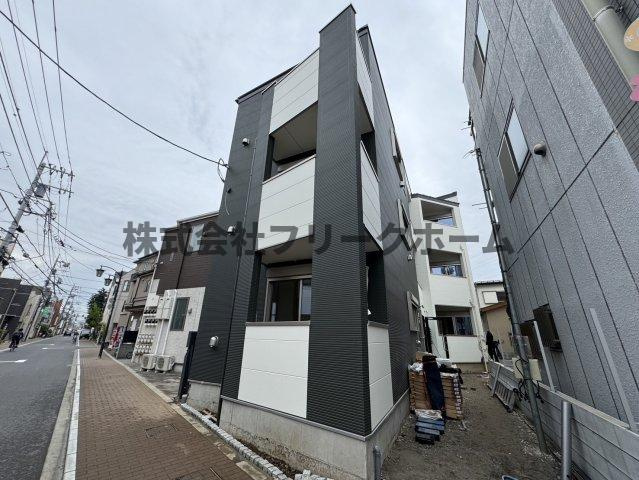 三鷹市井口５丁目のアパートの外観