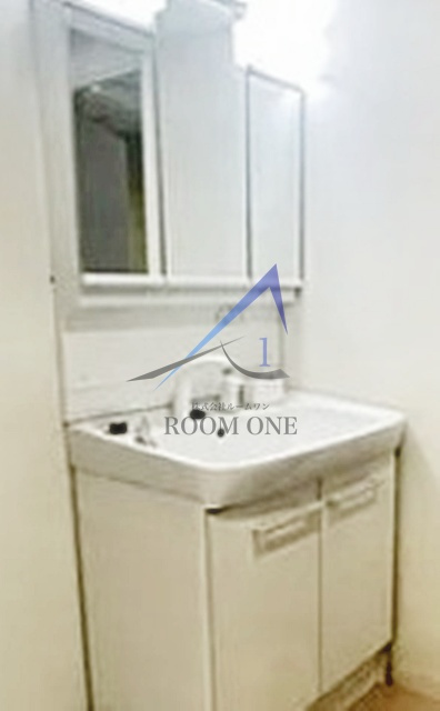 須賀マンションの洗面所|洗面台です。