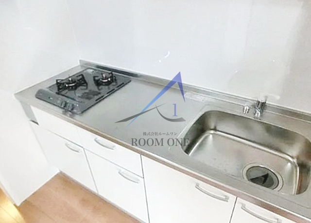 須賀マンションのキッチン|キッチンです。