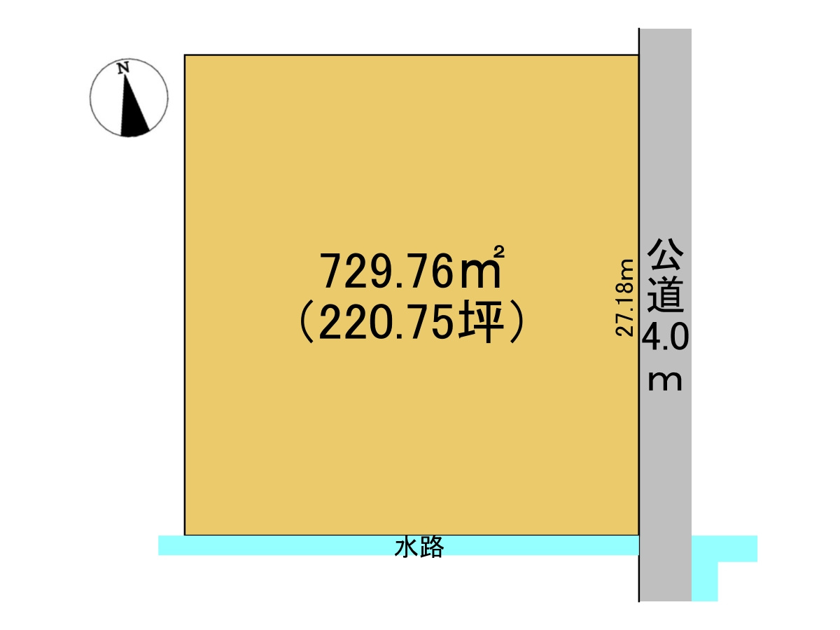 売土地　大垣市青木町　220.75坪