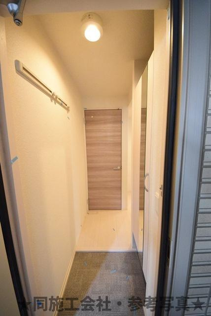 プログレンス能見台　A棟の玄関