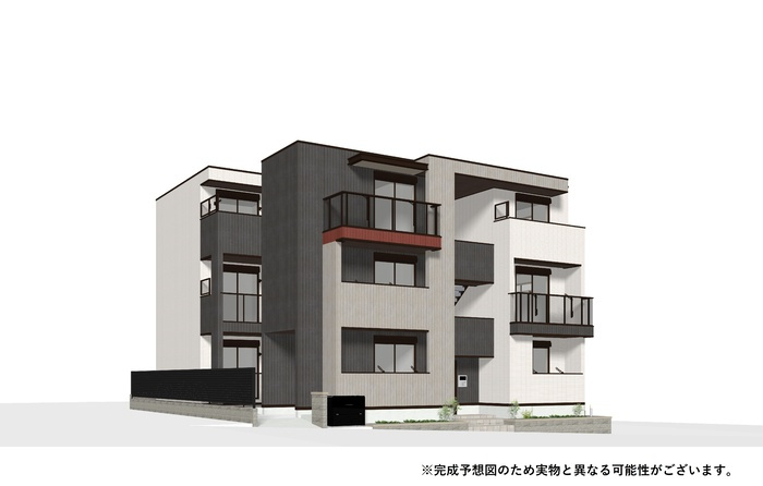 プログレンス能見台　A棟の外観