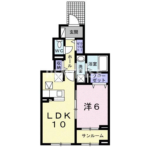 ラ・グリシーナの間取り|間取図