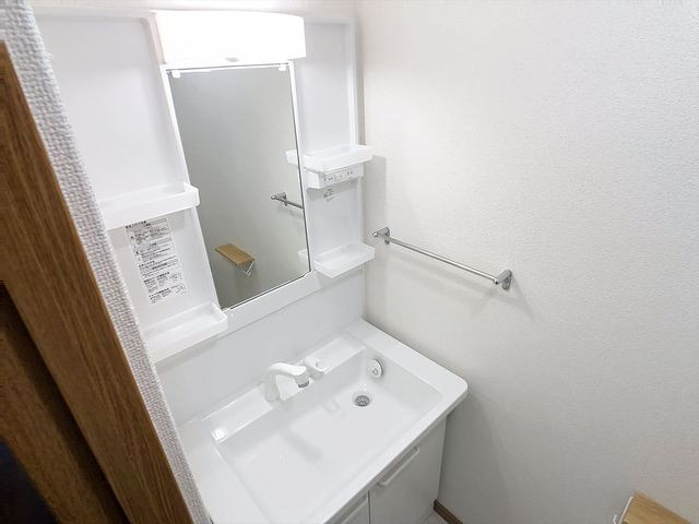 フェリクス西新の洗面所