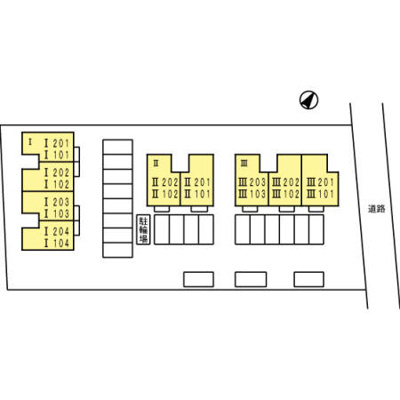 【区画図】 | MKハイツ Ⅲ棟