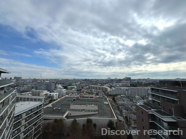 パークウエスト東京イーストブロックC棟の展望|【眺望】