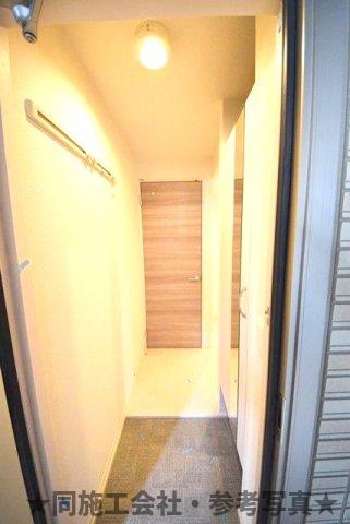 プログレンス能見台　B棟の玄関