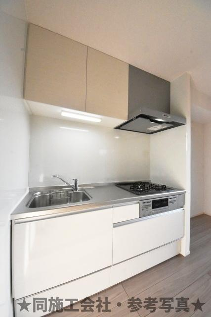 プログレンス能見台　B棟のキッチン