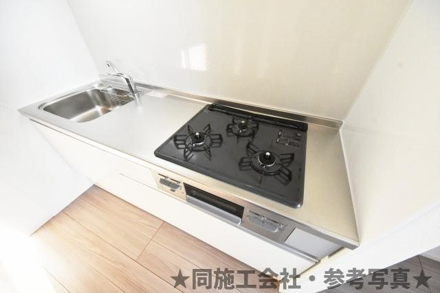 プログレンス能見台　B棟のキッチン