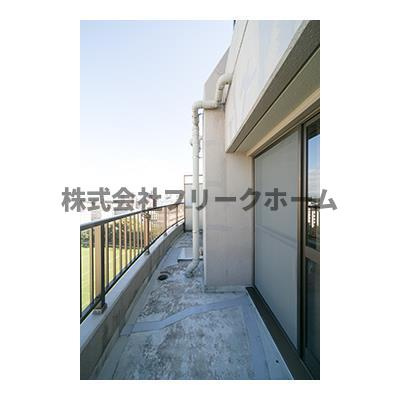 武蔵野市中町２丁目の賃貸マンションのバルコニー