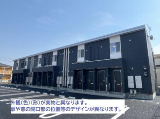 【外観】 | つくば市大角豆新築アパート（仮 | 同型タイプ