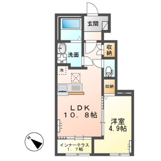 【間取り】 | つくば市大角豆新築アパート（仮