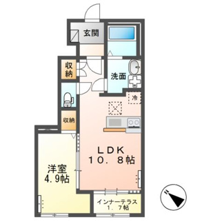 【間取り】 | つくば市大角豆新築アパート（仮