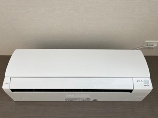 【設備】 | ペット可／上横場新築アパートB（仮 | リビングエアコン（イメージ）