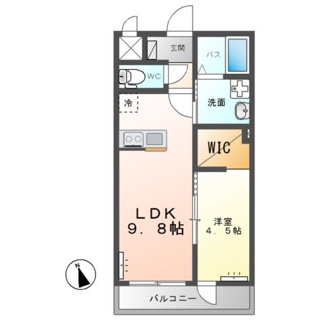 【間取り】 | つくば市上横場新築アパートA棟（仮