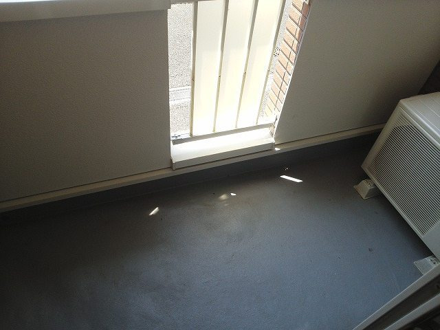 フォーリーフCのバルコニー