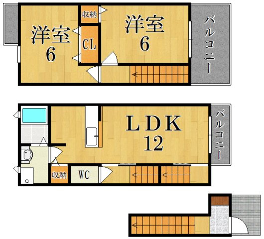 フィオーレの間取り