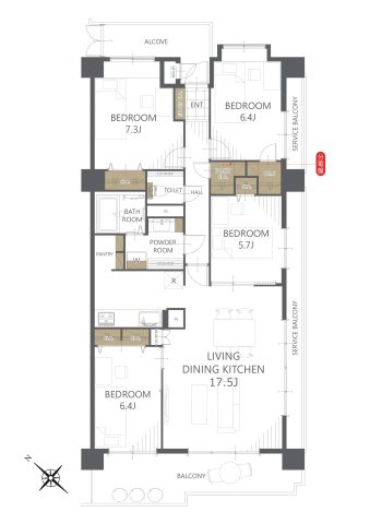 ライオンズマンション上尾の画像