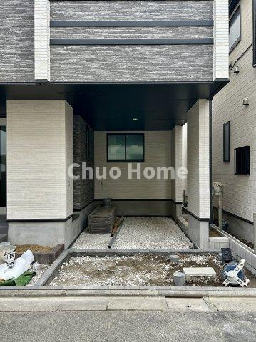 江戸川区南篠崎町1丁目新築分譲住宅の駐車場|カースペース
