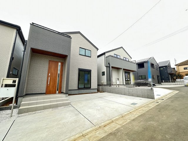 【外観】 | 清瀬市下宿2丁目　新築一戸建住宅　全19棟　(志木本店) | 現地（2026年2月）撮影
ご夫婦それぞれの車も安心の2台駐車可