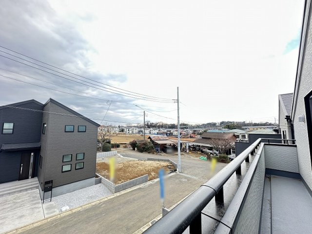 【バルコニー】 | 清瀬市下宿2丁目　新築一戸建住宅　全19棟　(志木本店) | 高い建物がなく開放的な眺望