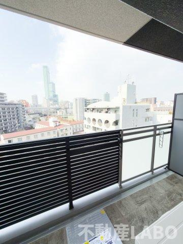 プレサンス天王寺ヴィヴァンのバルコニー