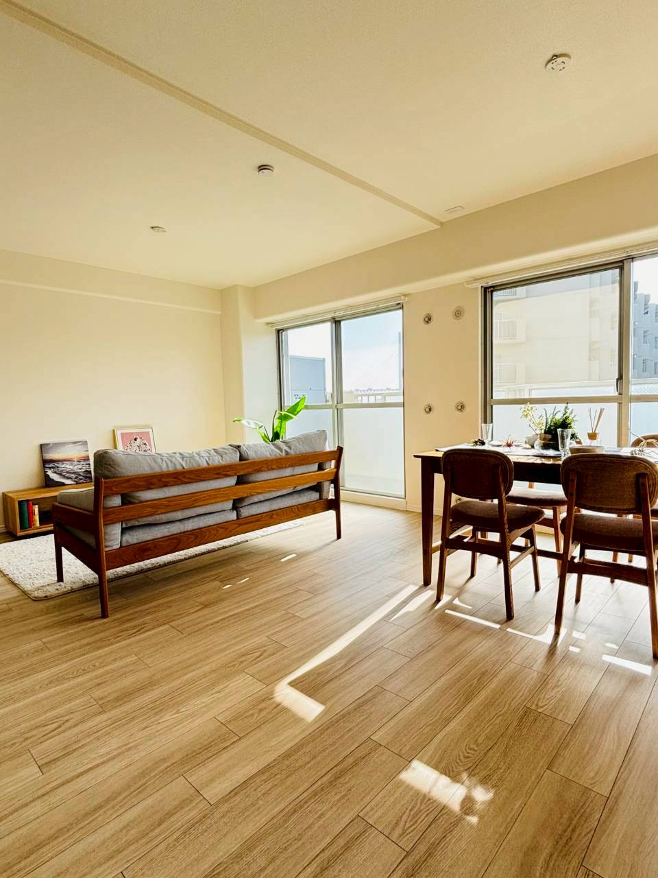 ユニハイム魚崎Ⅲ号棟の居間・リビング|LDK