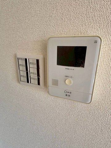 ユニハイム魚崎Ⅲ号棟のセキュリティ|TVモニター付きインターホン