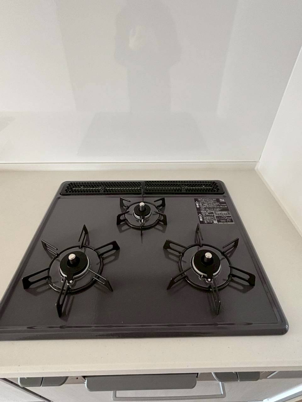 ユニハイム魚崎Ⅲ号棟のキッチン|コンロ