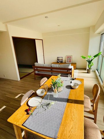 ユニハイム魚崎Ⅲ号棟の居間・リビング|LDK