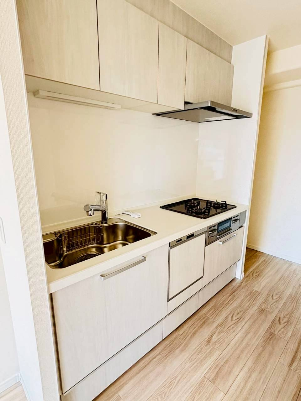 ユニハイム魚崎Ⅲ号棟のキッチン|システムキッチン