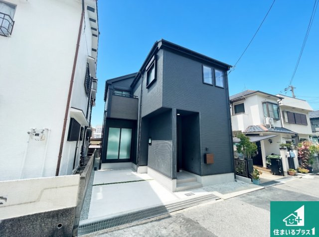 神戸市垂水区千代が丘　新築一戸建ての外観|お客様に長く安心して住んでいだだける事にこだわった家づくり！住んでからのアフターサービスにもしっかりと取り組んでいます！