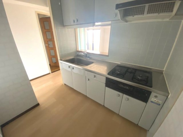 プレステージュミネギシのキッチン|きれいなキッチンです