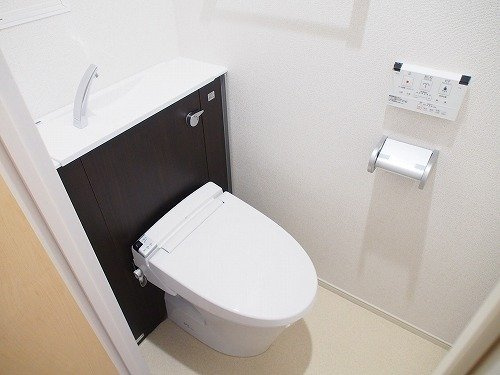 クレール姫路Ⅱのトイレ