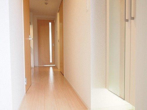 クレール姫路Ⅱの玄関