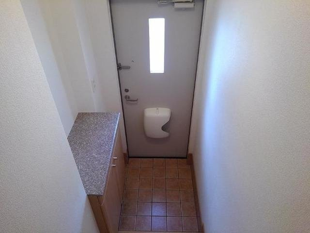 ソレアードの玄関