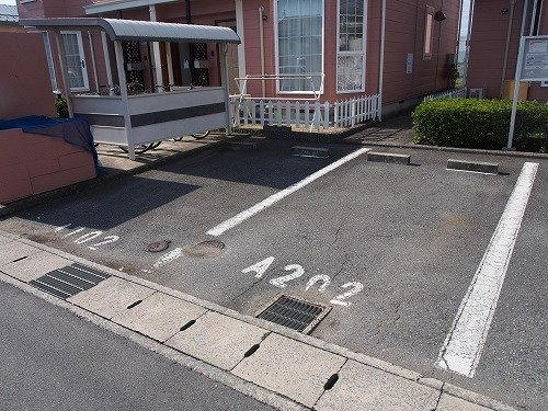 シティアークⅡの駐車場