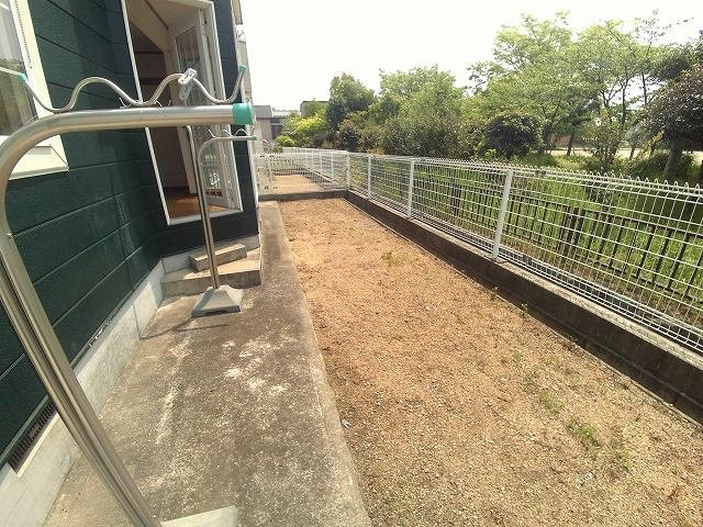 リリースタウンのバルコニー