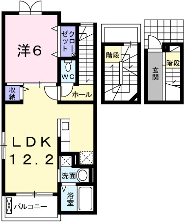 パジェール・アンの間取り