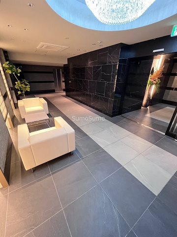 IBC Residence Westのロビー|ゆとりのあるロビーです