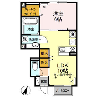 【間取り】 | ソフィア桜　Ｂ