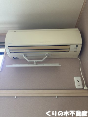 【設備】 | ナガノハウス | エアコン付きです