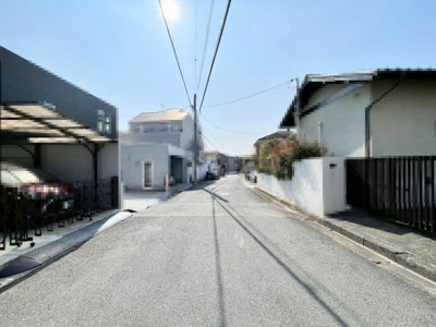 【前面道路含む現地写真】 | 高槻市塚原6丁目　売土地